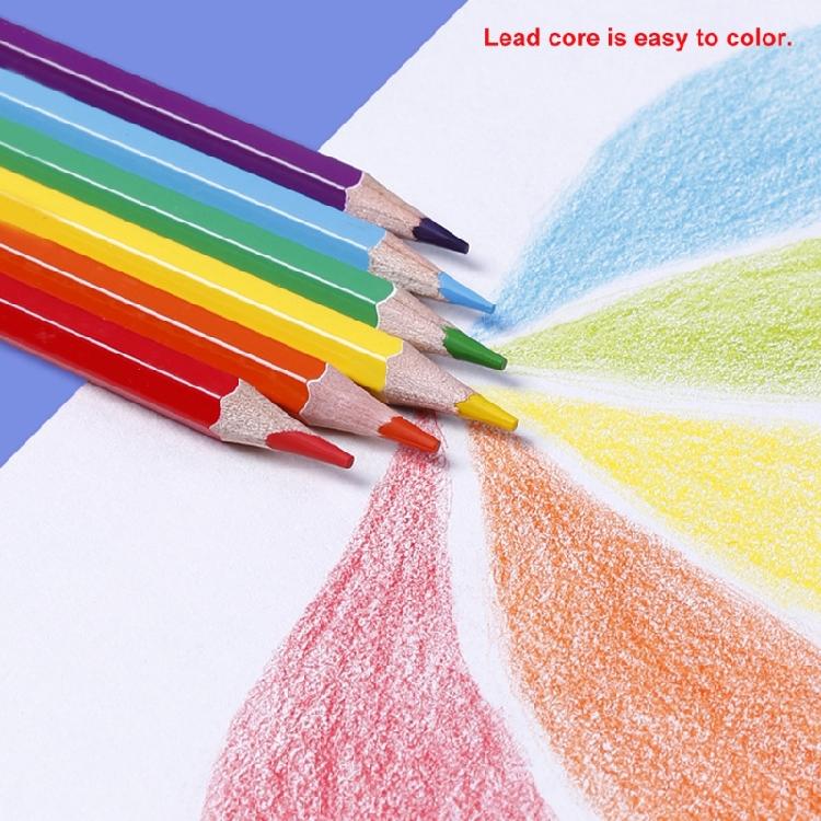 Professional Wooden Drawing Pencils Oil Based Colored Pencils for Kid Adult Coloring Book Doodling Drawing Sketching