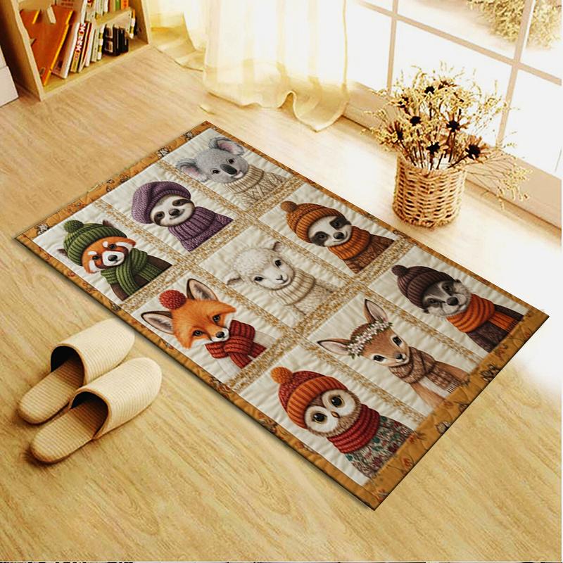 2025 New Cute Collage Carpet Rug for Living Room Bedroom Home Sofa Decoration,Kids play Non-slip Floor Mat29