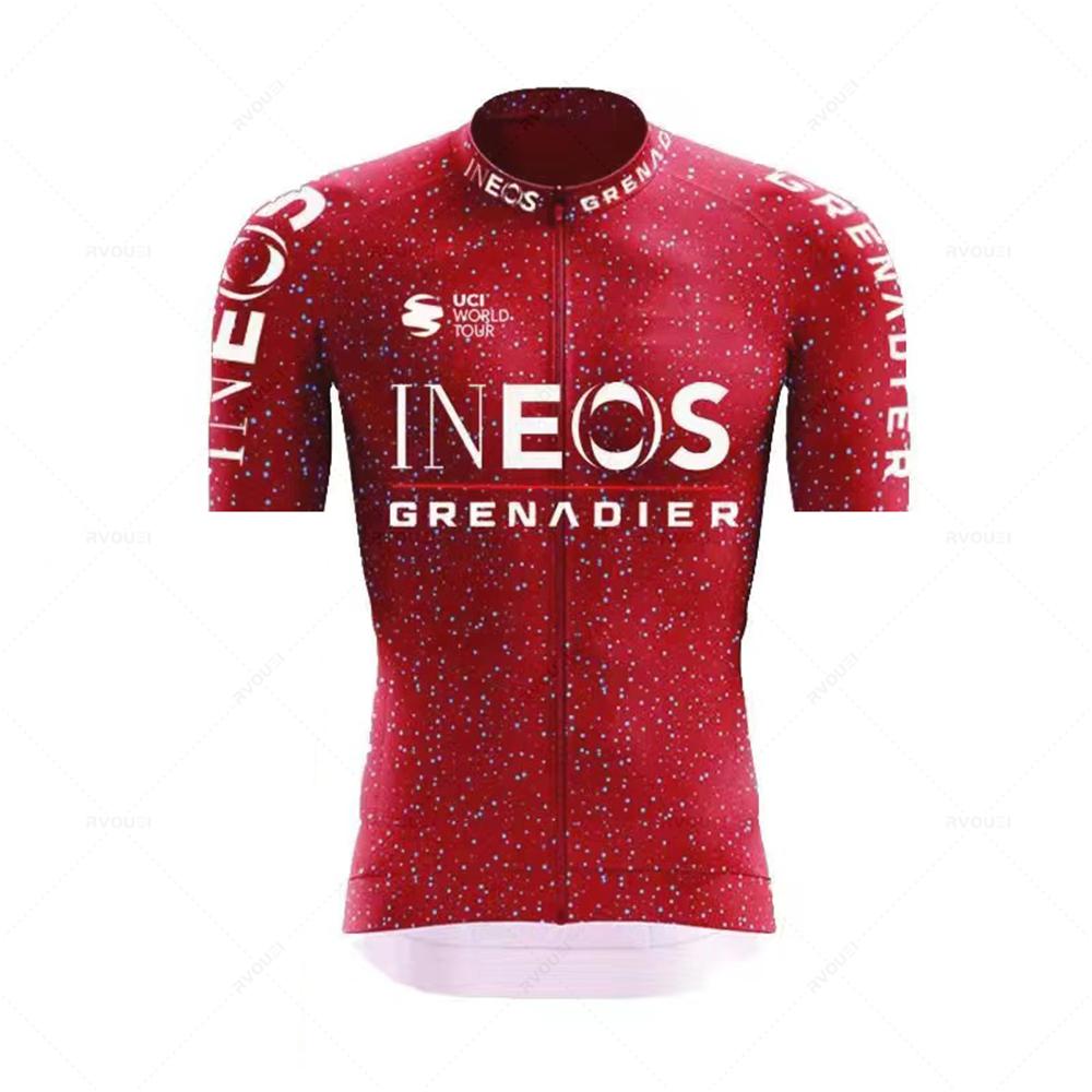

2026 Team Cycling Jersey Set for Men, Short Sleeve, MTB Race Cycling Clothing, Outdoor Riding Bike Uniform, Summer M