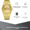 OPK Brand Watch Simple Atmosphere Quartz Watch Single Calendar Luminous Waterproof Men's Watch Men's Watch