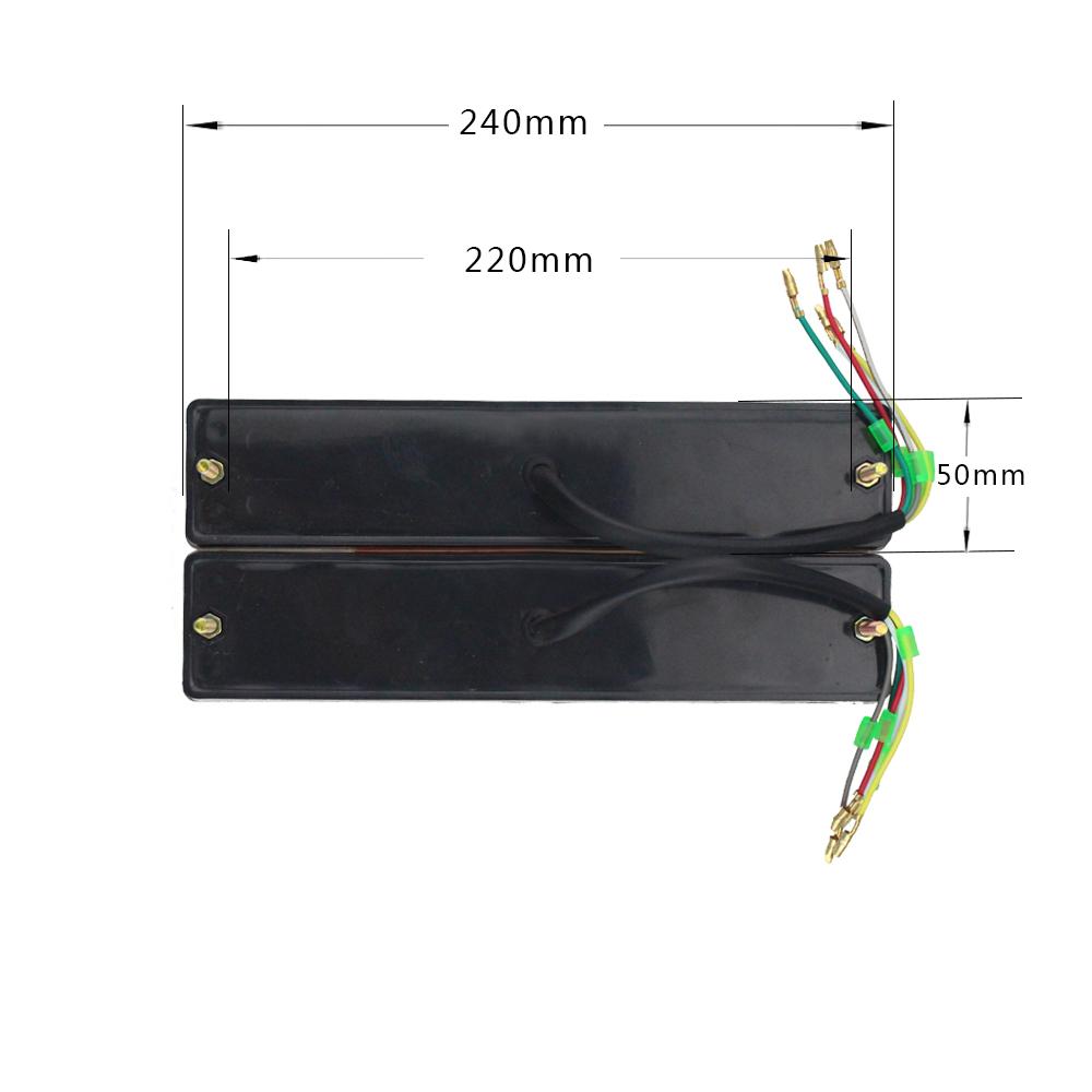 1 pair 12V 20LED Car Auto Stop Rear Tail Light Brake Reverse Light Turn Indiactor Boat ATV Truck Trailer Lamp
