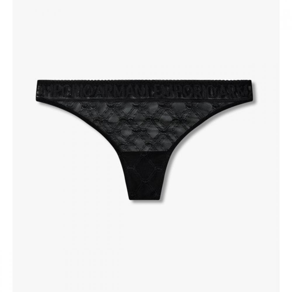 

Emporio Armani Women S Brazilian Brief Patterned meSh 0825111510 M