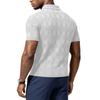 Herren Kariertes Kurzarm-T-Shirt Schnelltrocknend - Leicht, Atmungsaktiv, Kühl - Sport- Und Freizeit-Oberteil