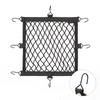 Motorcycle Helmets Elastic Net Bag Luggage Mesh Net Bag with 8 Hooks Universal Helmets Hold Storage Mesh Bag Motor