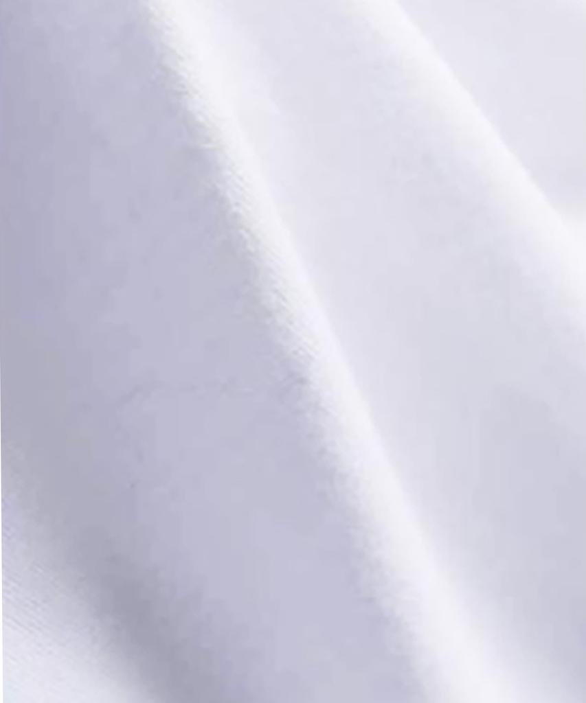 Muji [3Pack] Domestic 20-Count Combed Linen Heavyweight Basic Plain Unisex Short Sleeve T-Shirt (Type B)