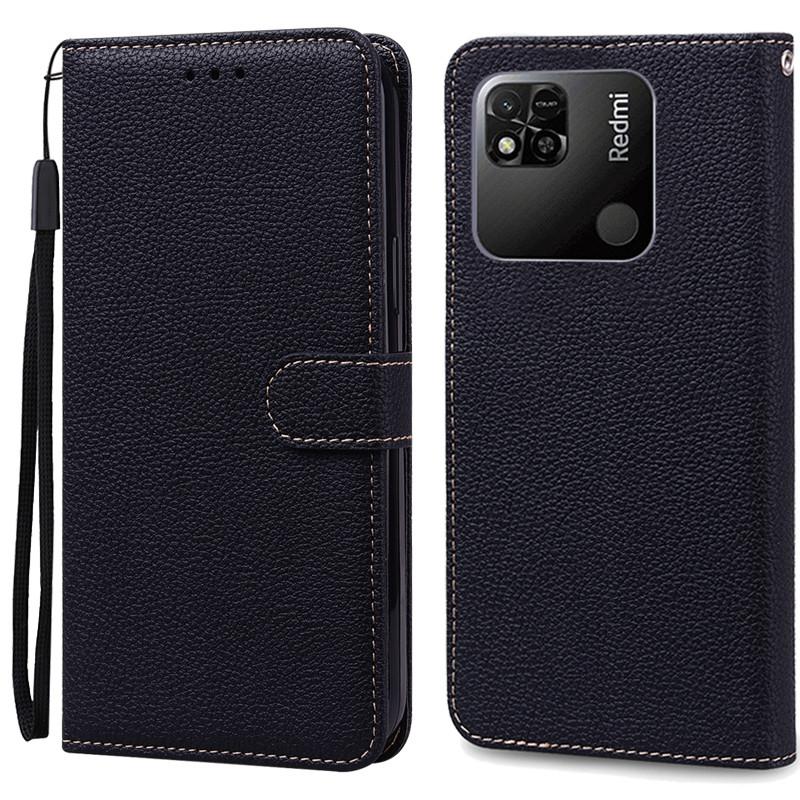 For Redmi 10A Case Wallet Coque For Xiaomi Redmi 10A Case Silicone TPU Leather Wallet Flip Case For Redmi 10A Fundas Coque Shell