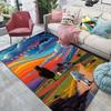 Multi-Size Interstellar Travel Pattern Carpet for Living Room Bedroom Sofa Home Decor Non-slip Floor Mat Large Size Luxury Gift