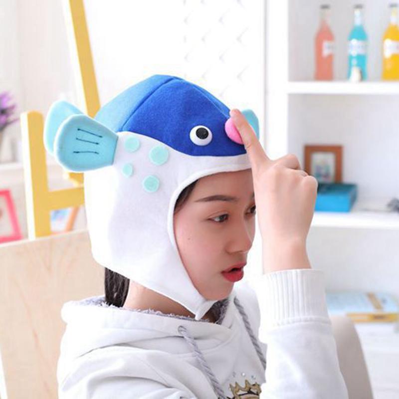 Globefish Shaped Headgear Super Cute Funny Photo Props Costume Hats