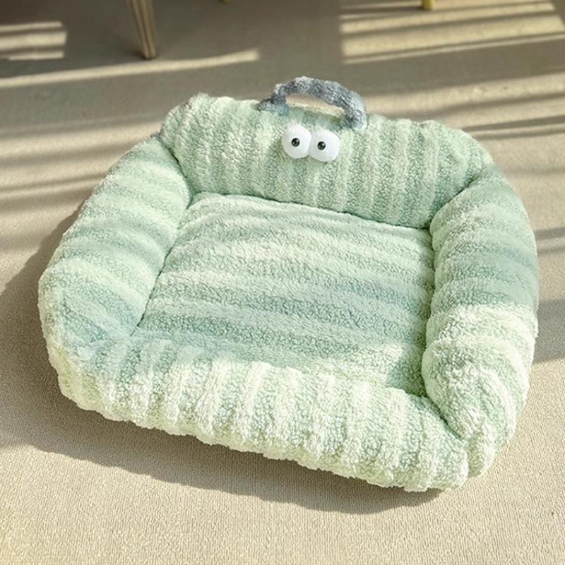 Hundkoja Vintervarm Husdjur Liten Hund Hund Katt Sovdyna Storögd Pojke Mån Fleece Soffa Bo Kattbo