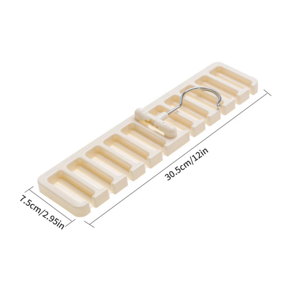 1PC Multifunctional Belt Organizer Tie Organizer Belt Hanger Wardrobe Organizer Hanger Tie Scarf Rack Silk Scarf Rack