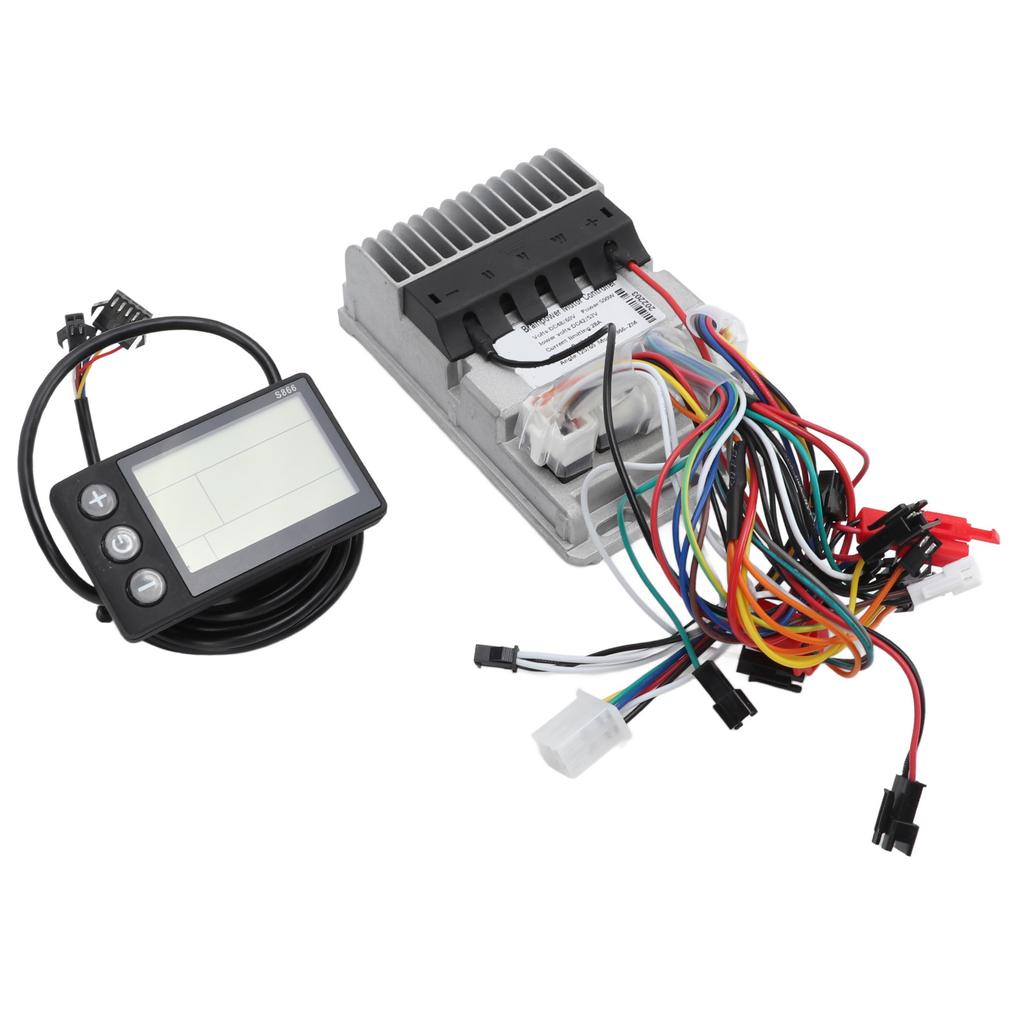 48V 60V 500W Electric Bike Brushless Controller LCD Display Kit 3 Mode Sinusoid Electric Bike Controller Kit