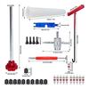 30Pieces Tire Valve Installer Tool Set Tire Remover Tool Valve Installer Tool Quick Change Repair Tool Replacement T-Hook Car