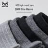 Mao Ren Men's 5-Pack Pure Cotton Mid-Calf Socks