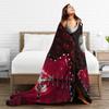 Lady Gaga Mayhem Abracadabra  Knitted Blankets Fleece Lady In Red  Super Warm Throw Blankets for Bed Bedspread