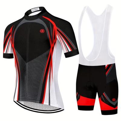 Men's Cycling Suit Short-sleeved Cycling Suit Men's T-shirt Outdoor Sports Suit 2026 Summer Breathable Cycling Suit Suit