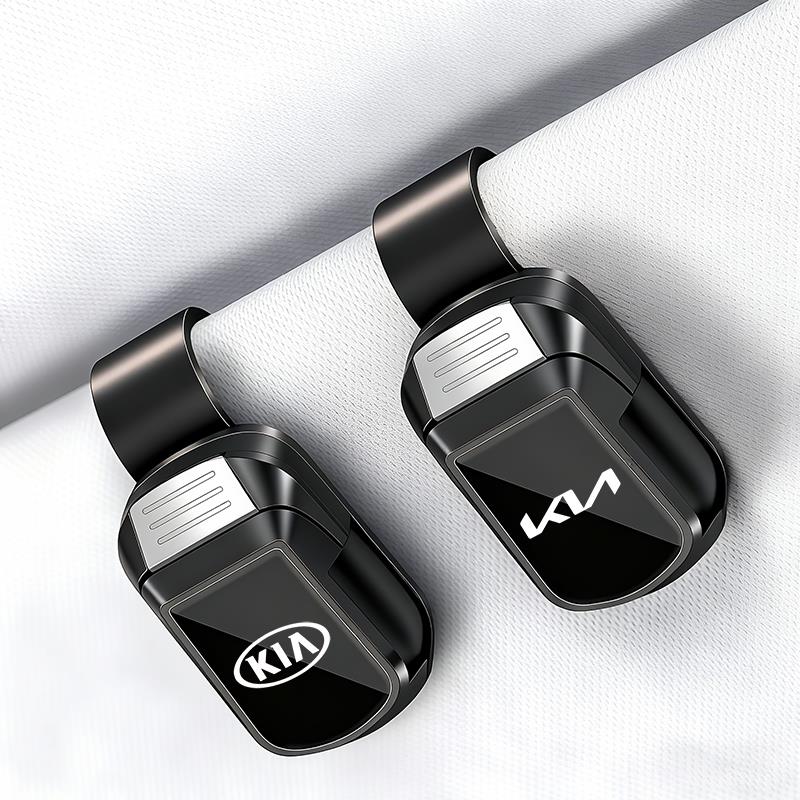 ART1 Car Sun Visor Glasses Clip Sunglasses Storage Bracket For Kia Picanto Optima K7 K5 K8 Soul Cerato Venga Cadenza Seltos Carnival