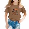 Toddler Girl Boy T-Shirts Halloween Day Kids Top Boys And Girls Printed Short Sleeved T-shirt