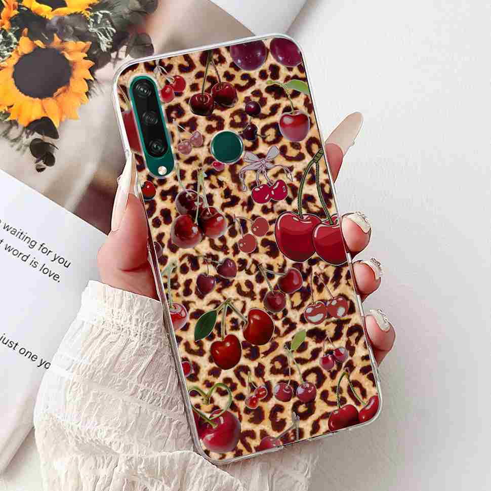 For Huawei Y6p Case Popular Painted Cover Soft Silicone Phone Case For Huawei Y 6p Y6p Y 7p Y7p Back Cover Bumper