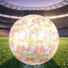 1pc Pastel Dreams Themed Soccer Ball, Size 5, Lightweight PVC Material, Outdoor Training Soccer Ball Gift. q62239