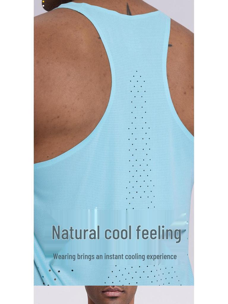 Marathon Schnelltrocknendes Mesh-Shirt für Männer & Frauen - Leichte Sportweste für Laufen & Trailtraining