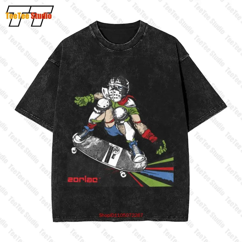 Vintage S Zorlac Skateboard Pushead Art T Vintage Oversized TShirt Tee FB S