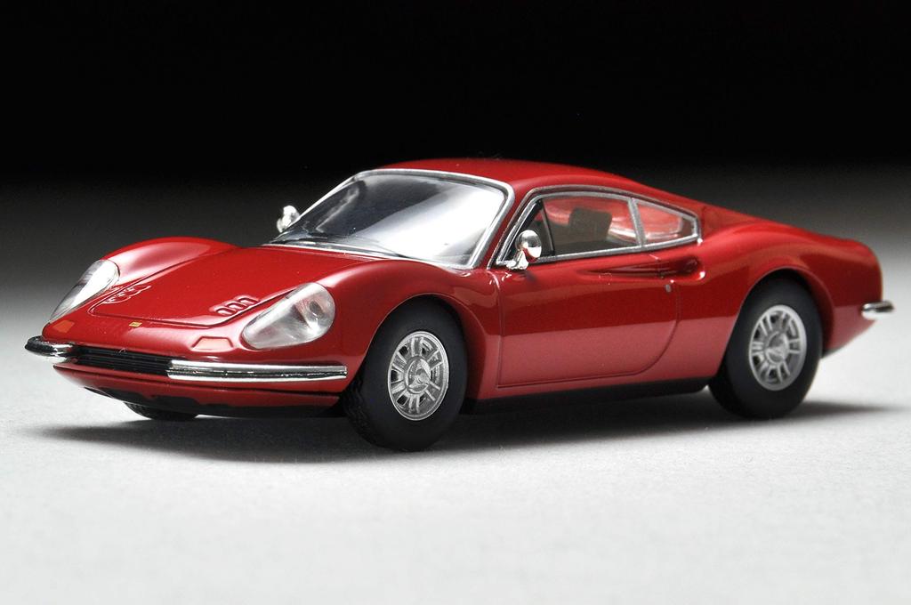 Tomica Limited Vintage TLV Dino 246gt Red Finished Product 1/64