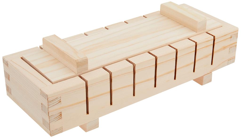 Kiso Kogei Hinoki Oshizushi 8 pieces x 27 x 5 Sushi, (10 cm)