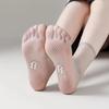 10Pairs Ultrathin Women Socks Summer Transparent Anti Slip Silk Socks Casual Elastic Invisible Socks Wear Resistant Hook Socks