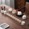 Dehua China White Ceramic Gongfu Tea Set