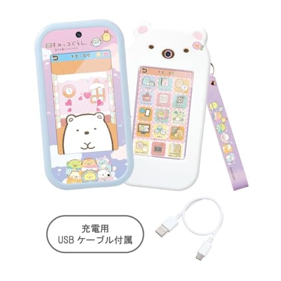 TAKARA TOMY A Big Screen Expands Your World! Sumikko Sumaho Wide Premium Set: Sumikko Gurashi The Mo