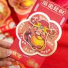 2pcs Cartoon Horse Year Red Envelope Blessing Words HongBao Red Lucky Bag  Chinese Festival