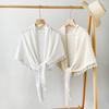 Wholesale solid color bohemian triangular scarf, hollow knit outer layer, shawl, thin scarf, annotated shoulder small shawl