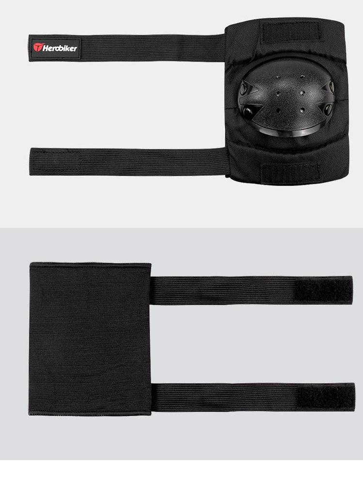 Knee Pads 4-Piece Set: Protective Gear for Cycling, Skateboarding, Roller Skating, Balance Bike - Outdoor Joint Protection.