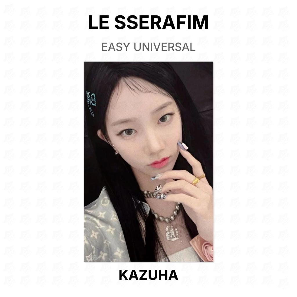 LE SSERAFIM EASY UNIVERSAL Official Photocard