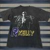 Vintage VINTAGE R KELLY T-Shirt 90er Hip Hop Tees Schwarz Erwachsene NZ214 KOSTENLOSER VERSAND
