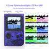 Hispeedido For GBP IPS LCD Q5 Screen 8 Color Retro Pixel Screen Mod Kits  Build In OSD Can Adjust the Color for Gameboy Pocket