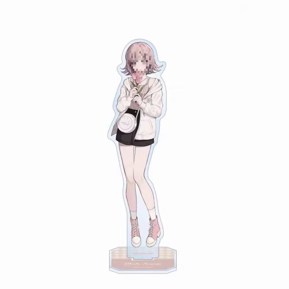 Danganronpa Akakura New Illustration Acrylic Stand: Chiaki Nanami, Kaede Akamatsu, Kyoko in Casual Wear