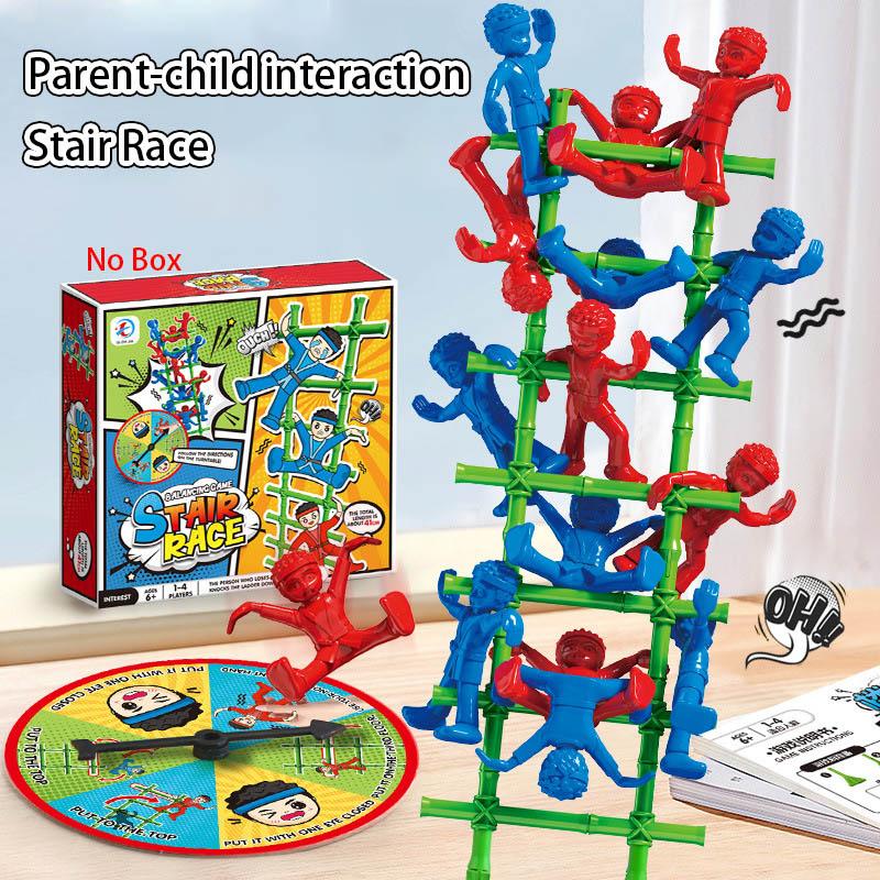 Puzzle Ladder Climbing Competition Multiplayer Interactive Competitive Stair Climbing Party Balance Games Kids Tabletop Game Toy