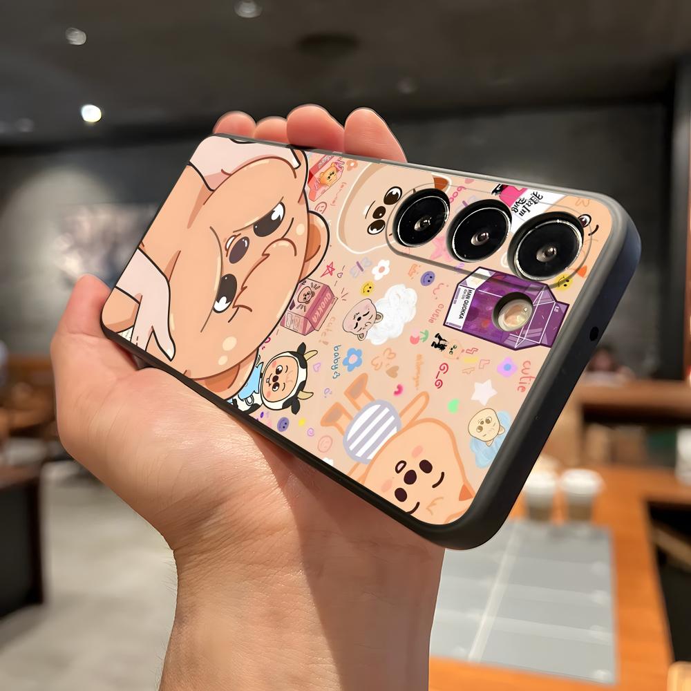 Kpop S-Stray K-Kids Phone Case For Samsung A56 A36 A26 A16 A15 A25 A35 A55 A14 A34 A24 A54 Black Soft Shell