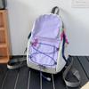Schoolbag Outdoor Mountaineering Bag Backpack Women's Light Going Out Spring Outing Hiking Mountain Climbing Small Backpacking Travel Cycling Sports
