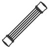 Adjustable Men's Fitness Resistance Band Set with Chest Expander, Foot Pedal, and Hand Grip for Outdoor Exercise