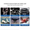Rechargeable LED Strobe Light Versatile Vehicle Lighting ABS Lamp for Enhanced Visibility & Safety in Night Driving