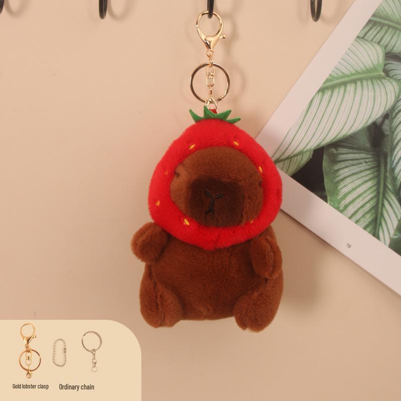 Popular Capybara Plush Pendant: Cute Capybara Ornament Toy