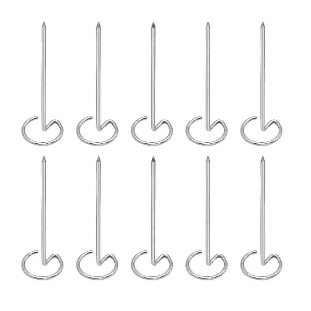 

Stainless Steel Barbecue Skewers for Air Fryer Oven Reusable BBQ Grill Meat Skewer Metal Kitchen Baking Stick Mini Cooking Tools