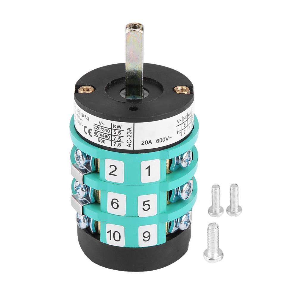 220V/380V Tire Changer Machine Motor Forward Reverse Switch Turn Table Pedal Switch Machine Car Tire Changer Tool ABS