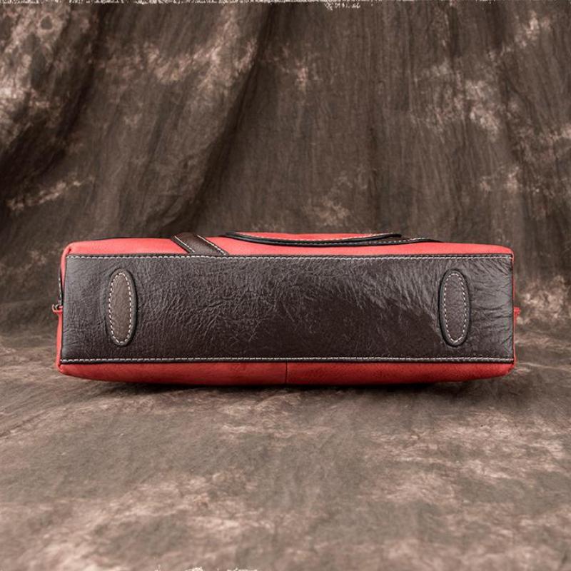 Johnature Retro First Layer Cowhide Luxury Women Handbags Genuine Leather Large Capacity High Quality Shoulder Bags