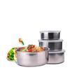 Versatile Stainless Steel Crisper Set With Sealed Lids For Long-lasting Freshness