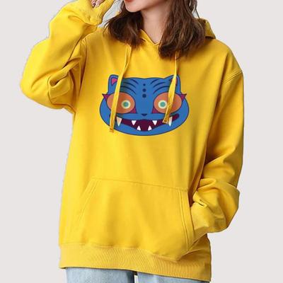 Derpy Tiger Costume Cosplay Hoodie Derpy Tiger Zoey Hooded Sweatshirt Demon Hunters Shirt KPDH Blue Tiger Halloween Hoodies