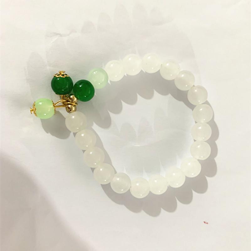 

Tianshan Women s Retro Gradient Jade Beaded Bracelet 2022