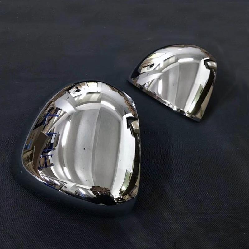 Dla FIAT 500X 2014 2015 2016 2017 2018 ABS Chrom Listwa Nakładka Lusterka Bocznego Błotnika Stylizacja Samochodu 2 szt.